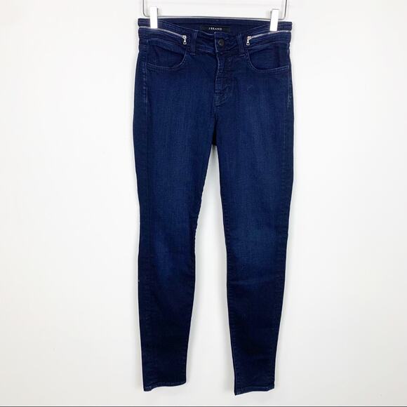 J Brand Dark Wash Skinny Jeans 27 - Picture 1 of 6